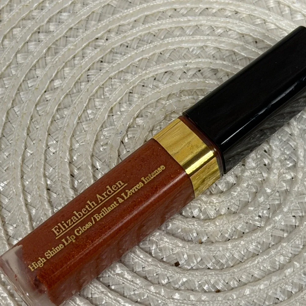 Elizabeth Arden High Shine Lip Gloss 07 Mandarin Shine Copper Bronze Shimmer 4ml